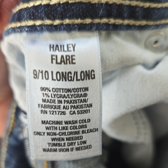 Aeropostale Dark Blue Straight Leg Jeans - Picture 3 of 5